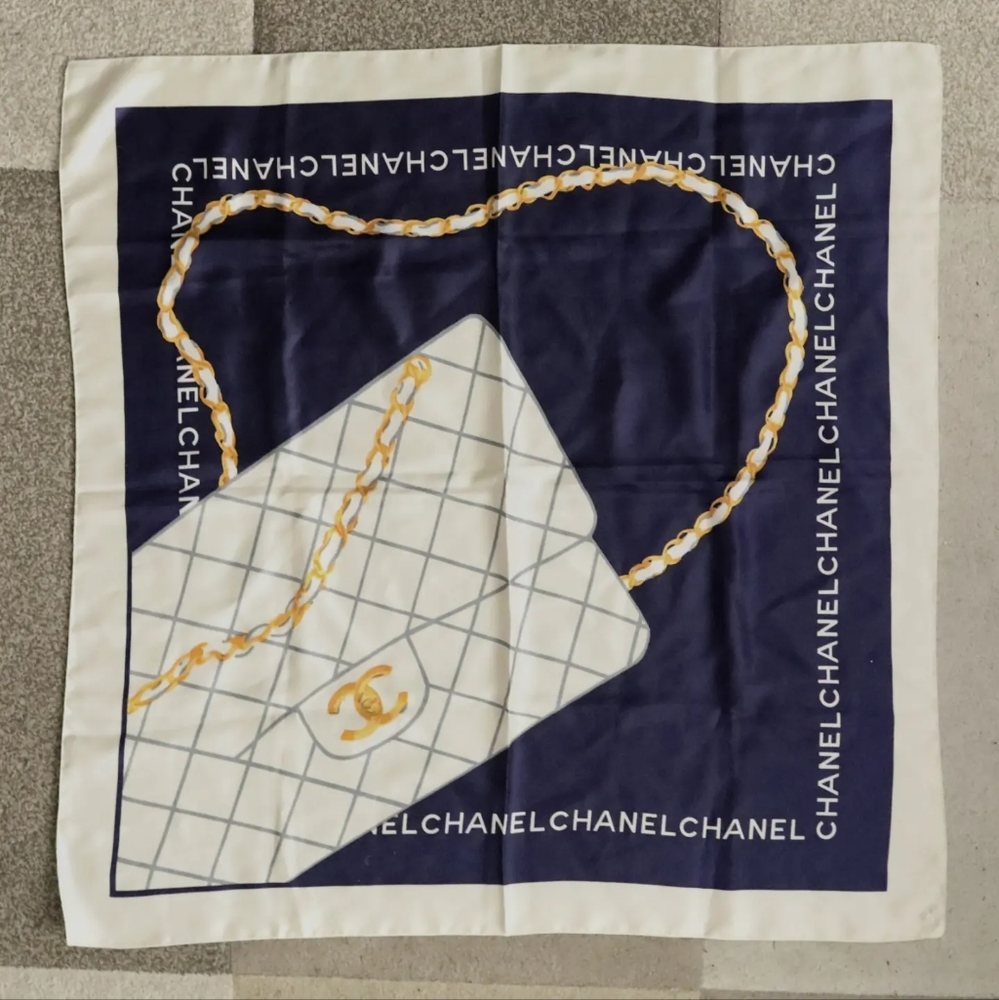 Chanel Paris Silk Scarf